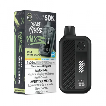 Beast Mode Max 3 Wild White Grape Iced 20mg